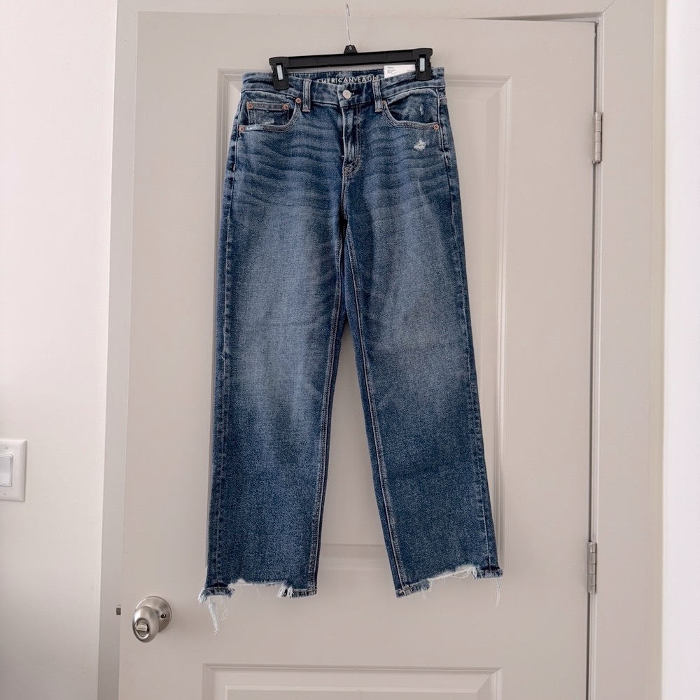 American Eagle Curvy Straight Jeans